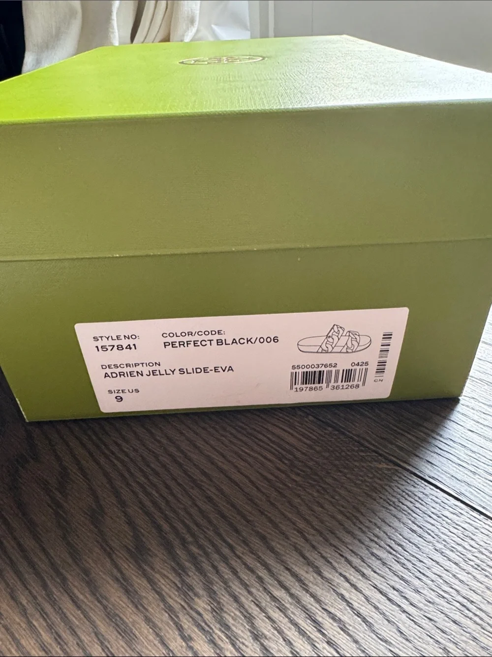 TORY BURCH JELLY SLIDES